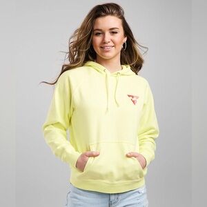 Billabong Yellow Graphic Hoodie Lovers Of The Sun S